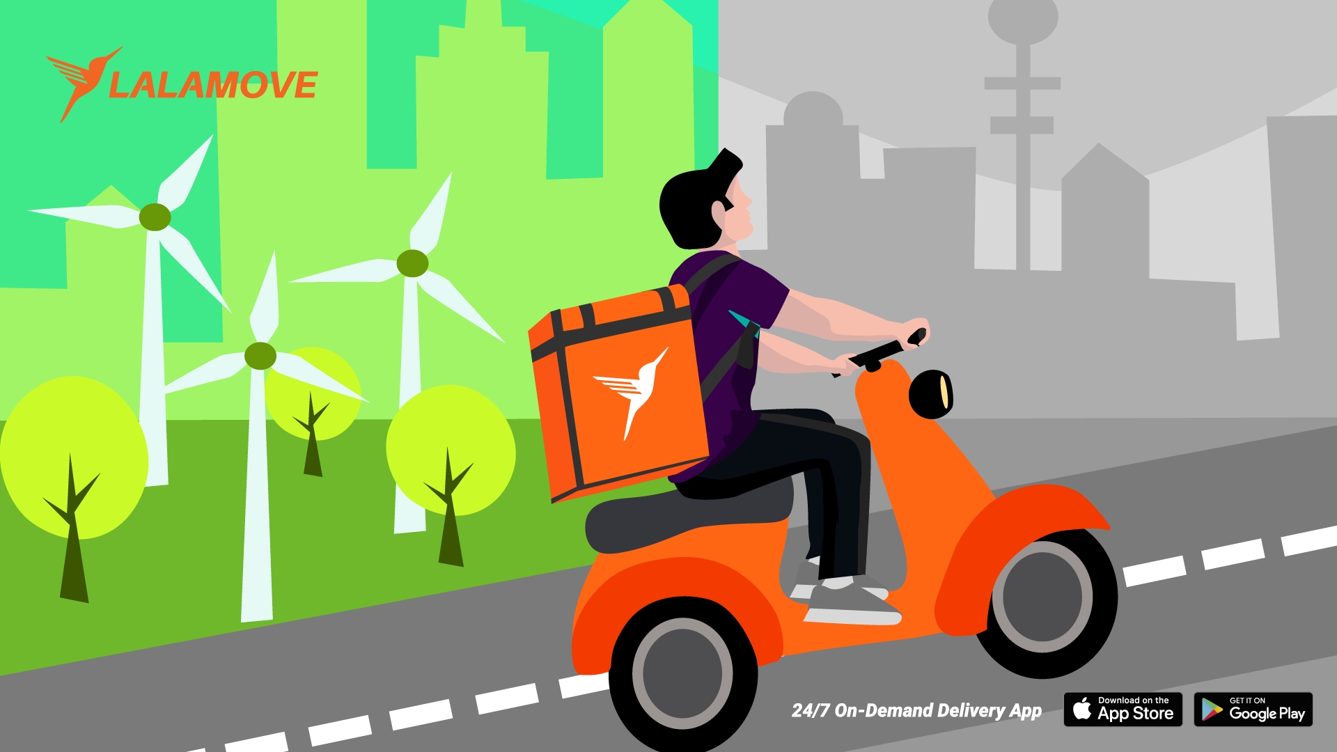Lalamove deals bike delivery